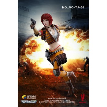 VERYCOOL 1/6 Scale Wefire Of Tencent Game Fourth Bomb Female Mercenary Heart King